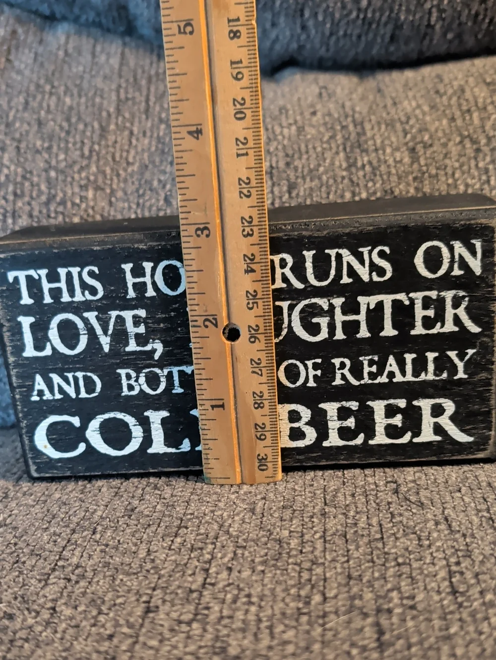 Novelty Wood Sign